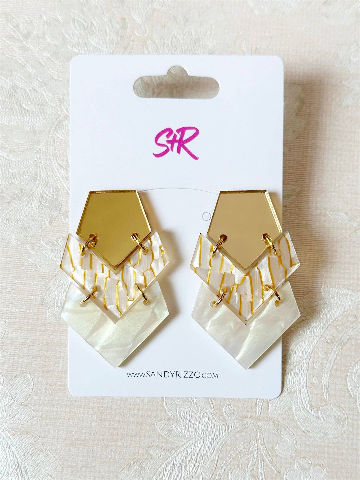 Cream and Gold Dani