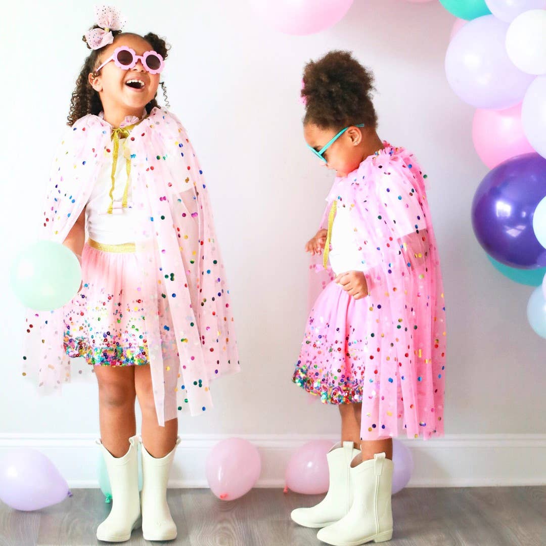 Raspberry Confetti Tutu - Dress Up Skirt - Kids Tutu