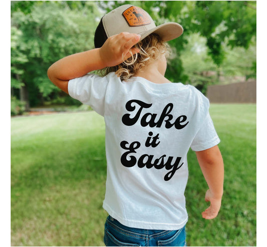 Take it Easy | Boys Graphic Tee