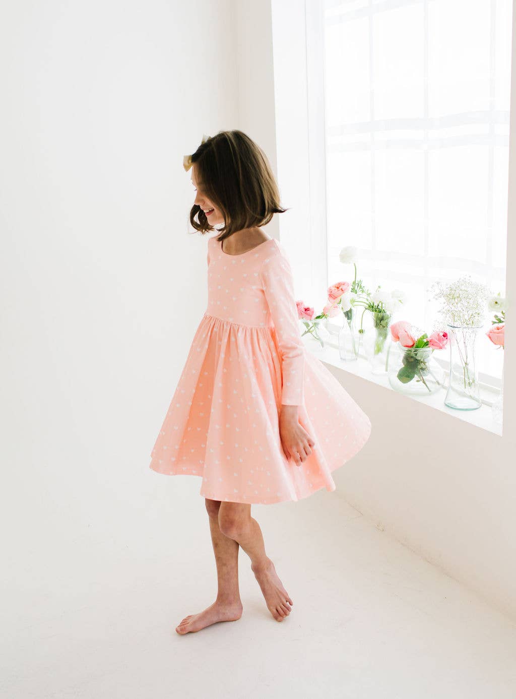 Gwendolyn Dress in Loved | Girls Valentines Dress