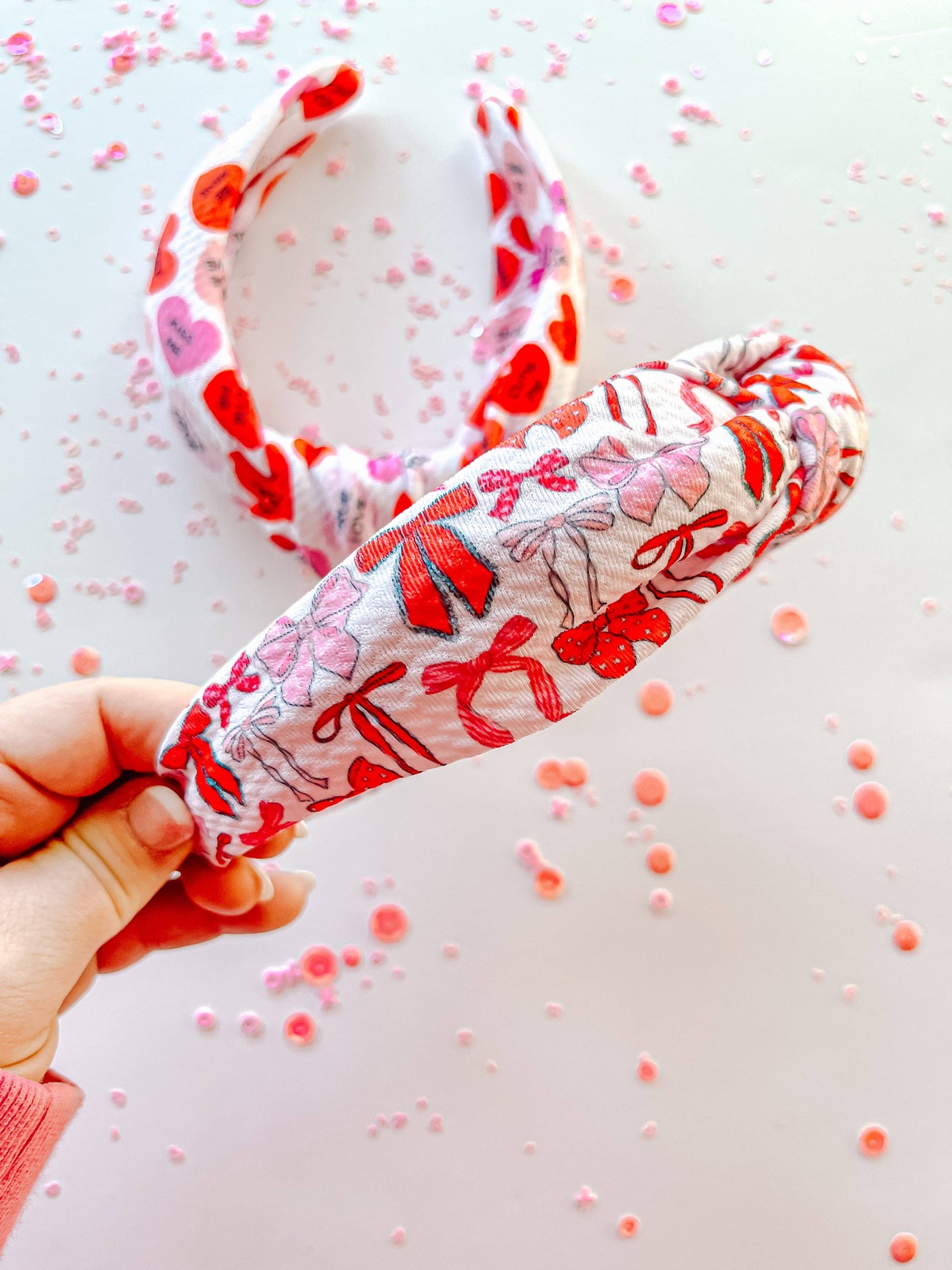 Valentine Knotted Headband