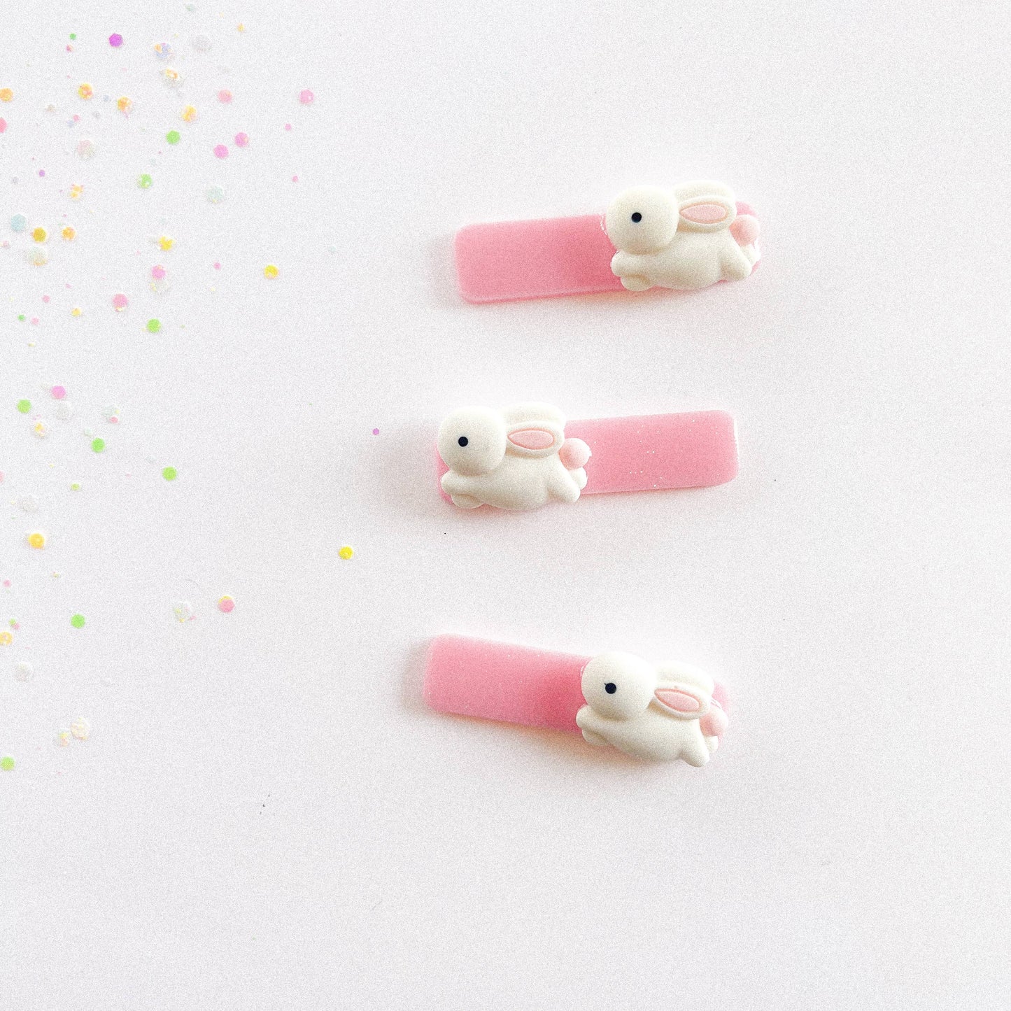 Easter Bunny Hair Clip