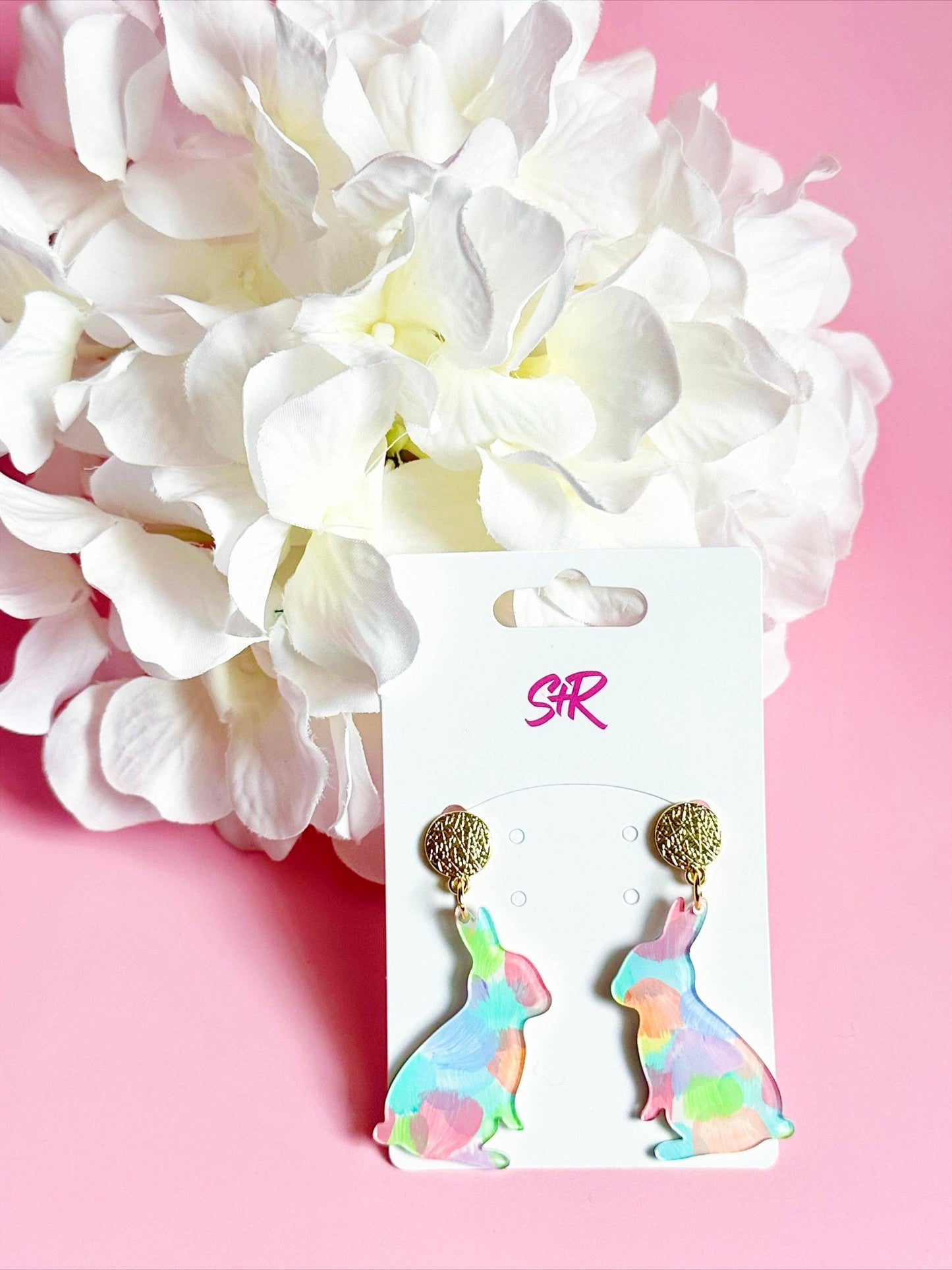 Spring Art Bunny Dangle
