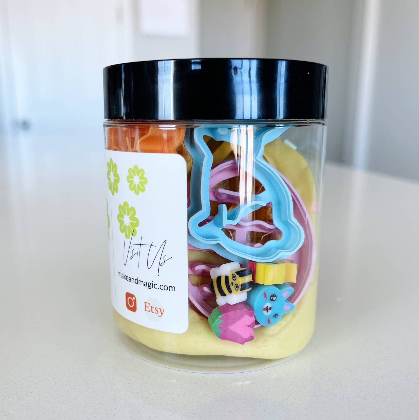Easter Playdough Jar