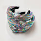 Lamé Knot Headband