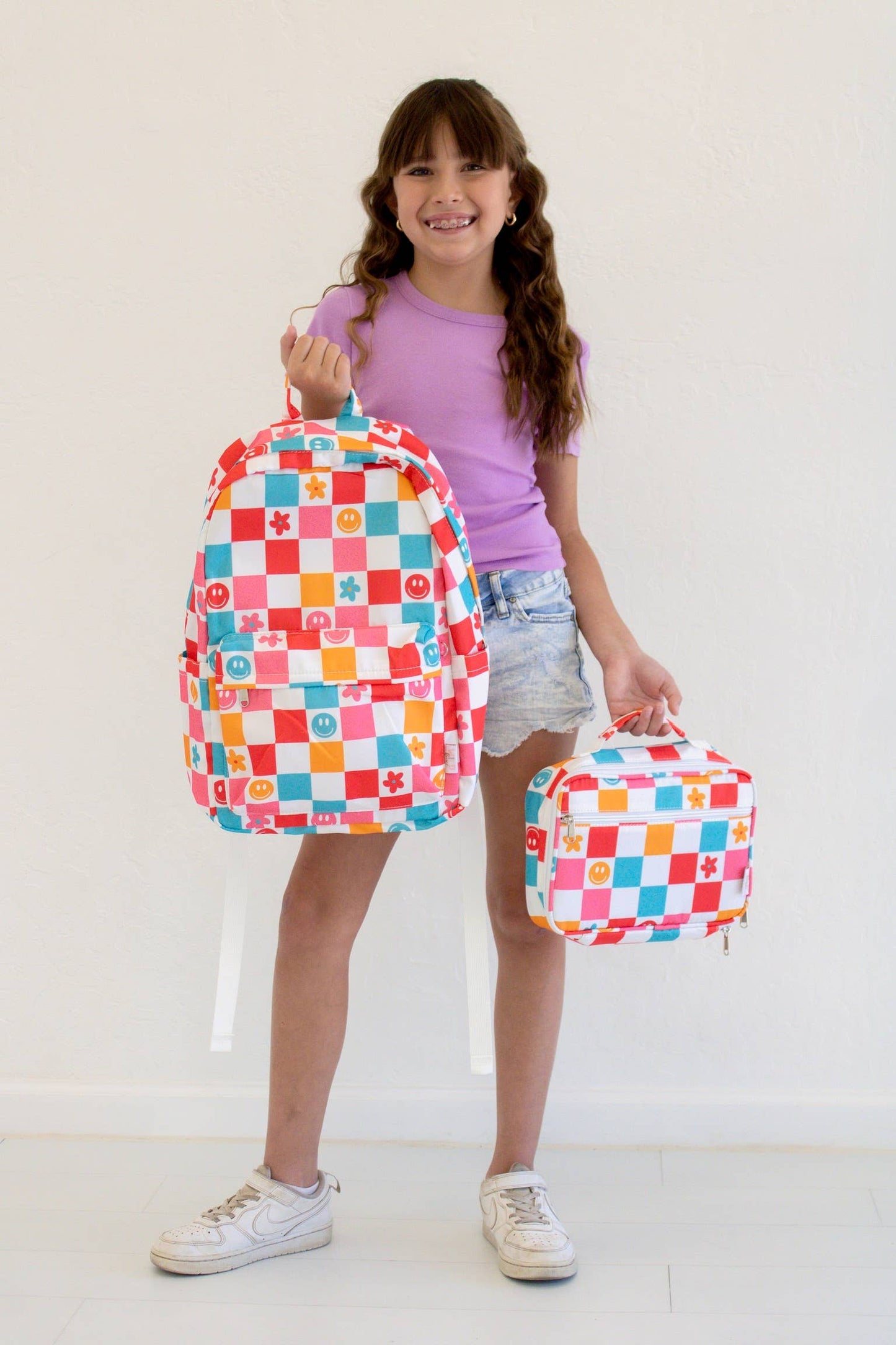 Smiley Vibes Backpack pair
