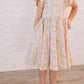 Olivia Dress in Primary Rainbow