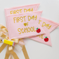 First Day Of School Flag