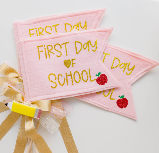 First Day Of School Flag