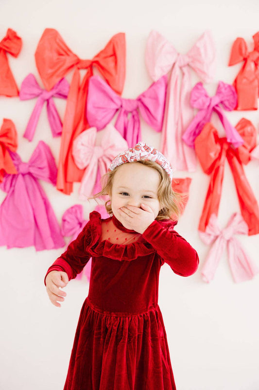 Valentine Knotted Headband