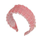 Pristine Pleats Headband - Pink
