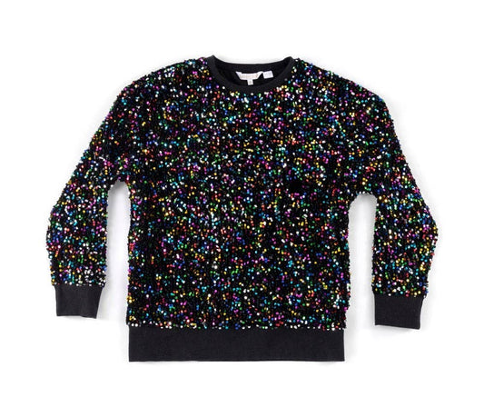 FIESTA SWEATSHIRT, BLACK