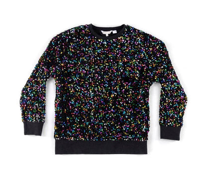 FIESTA SWEATSHIRT, BLACK