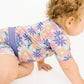 Lavender Blooms Bamboo Shorts Set