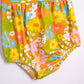Sixties Summer Floral Pinafore Baby Romper - Baby Clothes