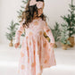 Gwendolyn Dress in Gingerbread | girls Christmas Dress