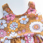 Boho Flower Power One Piece Swimsuit for Baby, Toddler and G