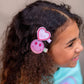 Tie Dye Clip Set - Spring Hair Clips - Kids Hair Clip Set