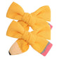 Back to school Hair Bow Clip Cute Pencil Bows Clips for Girl