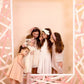 Pleated Palm Headband - White
