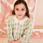 Pleated Palm Headband - White