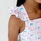Rosita Dress in Patriotic Flags| Pocket Twirl Dress