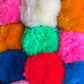 PomPom Straw Beach Bag, French Basket