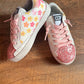 Spring Flowers Ombré Star Sneakers 