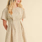 DROP SHOULDER DRESS