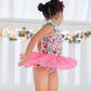 Farrah Leotard - Leopard Floral