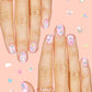 Unicorn Kids Nail Stickers, Bday Favors, Activity, Accessory