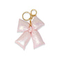 Shiny Quilted Fluffy Bow Handbag
