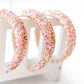 Beaded Headband - Pretty in Pink