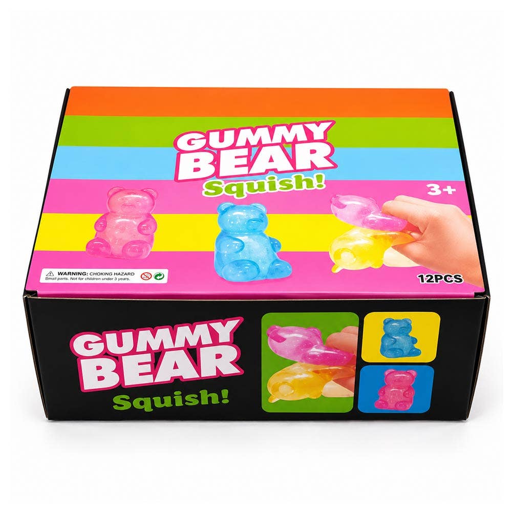 Glittered Gummy Bear Toy