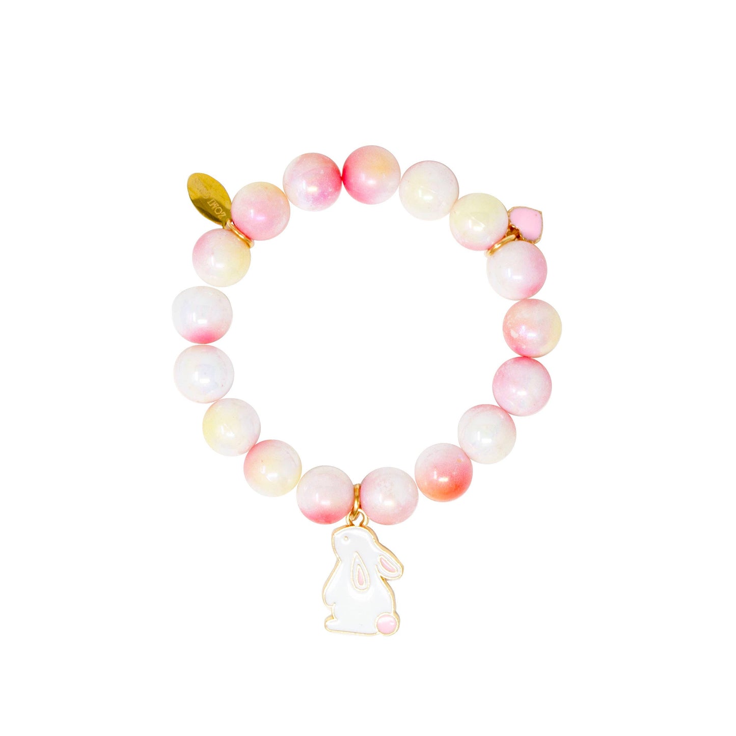 Bunny Pastel Pearl Bead Tower