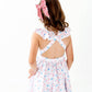 Rosita Dress in Patriotic Flags| Pocket Twirl Dress