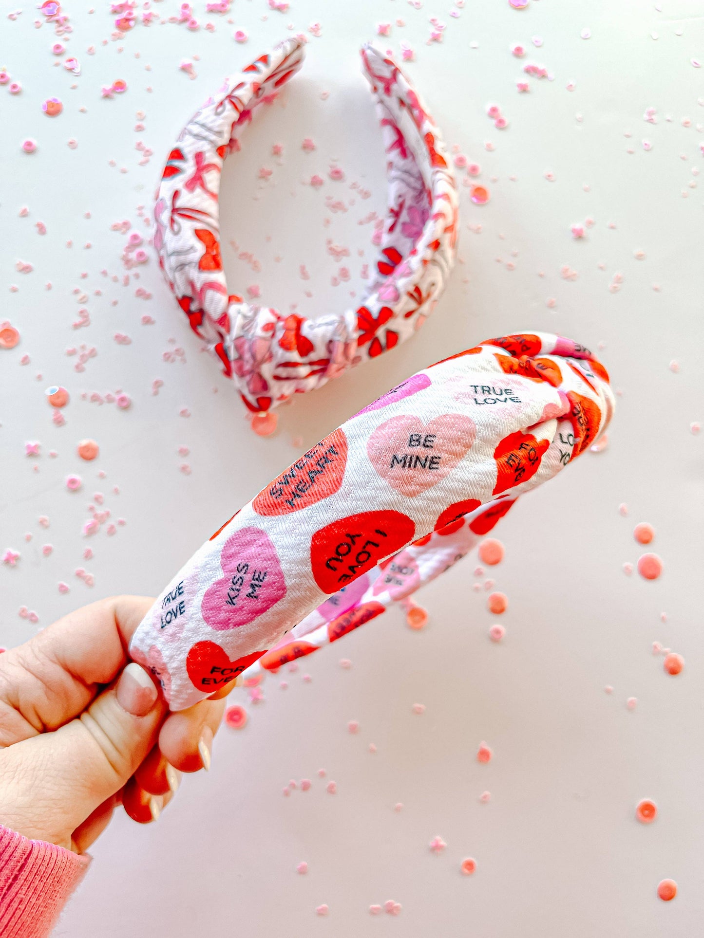 Valentine Knotted Headband