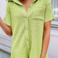 LDC Textured Patched Pocket Buttoned Shirt Romper