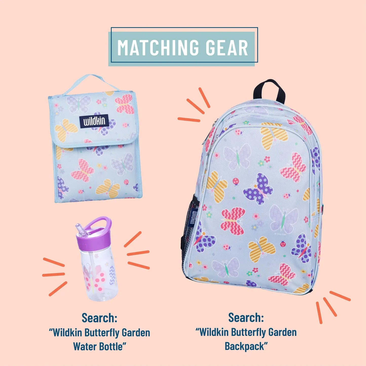 Butterfly Garden Lunch Bag