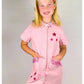 Pink Denim Dress