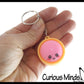 Dumpling Keychains - Cute Dumpling Steamed Bun Novelty Accessory