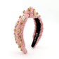 Child Size Pink Tweed Nutcracker Headband PRE-ORDER (Est. Ship 10/15)