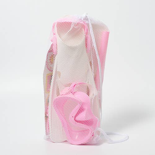 Kids Snorkel Set Medium Summer Sherbet Pink