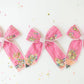 Mesh Shaker Hair Bow - Let's Learn