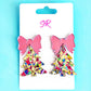 Bow-tiful Gold Confetti Acrylic Christmas Tree