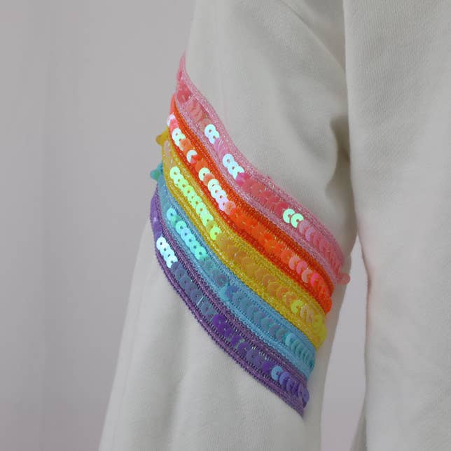 Long Sleeve Sparkle Stripe Set