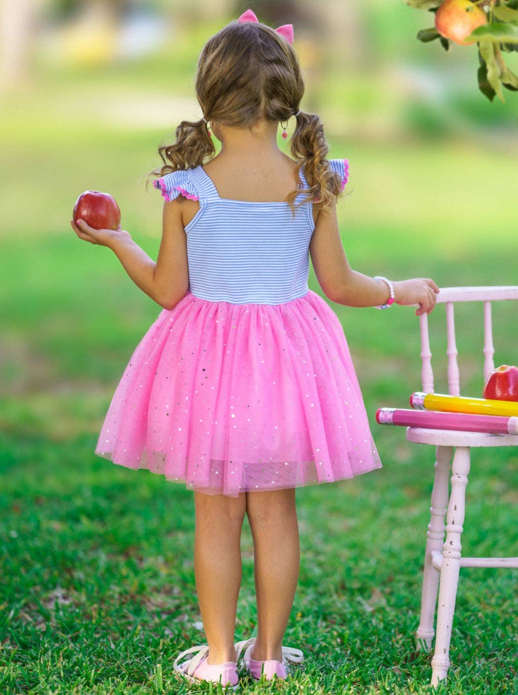 Apple tutu dress