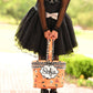 Halloween Basket - Orange Ruffle