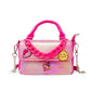 Shiny Baguette Jumbo Chain Bag
