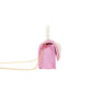 Glitter Pearl Handle Bow Handbag